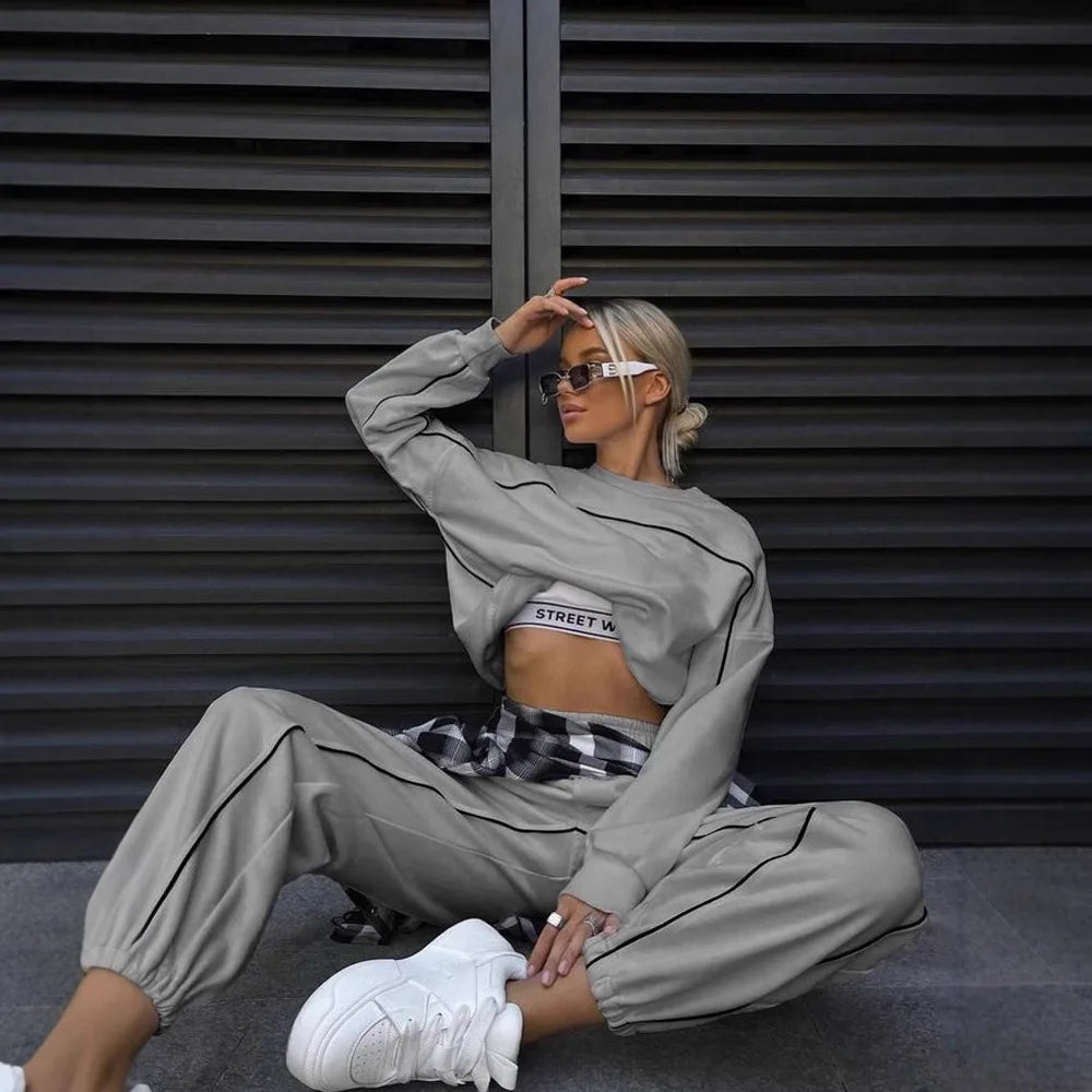 Two-Piece Tracksuit Set