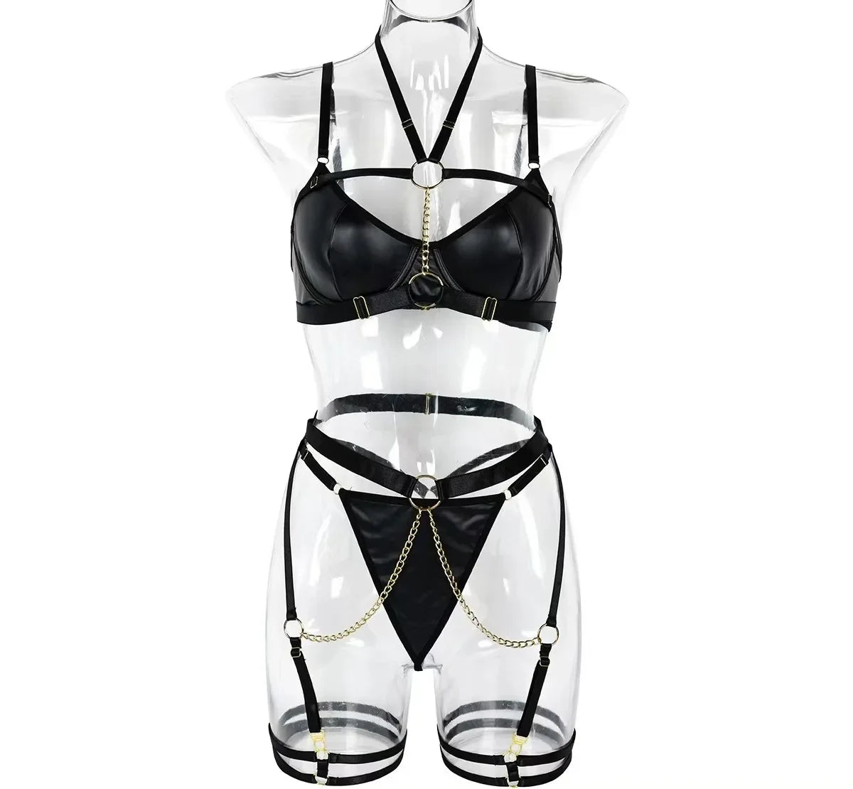 Erotic Leather Lingerie