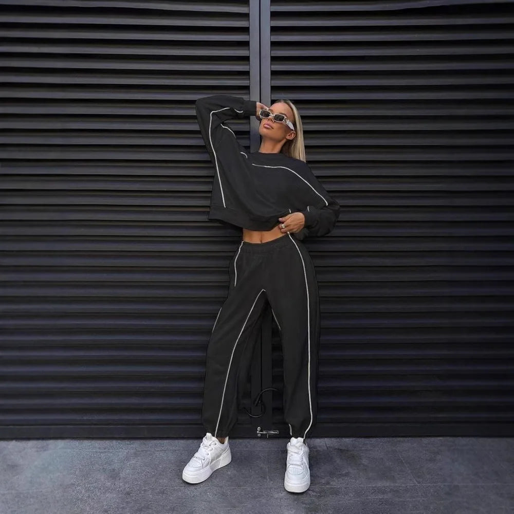 Two-Piece Tracksuit Set
