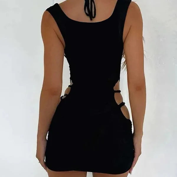 Hollow Out Party Dress