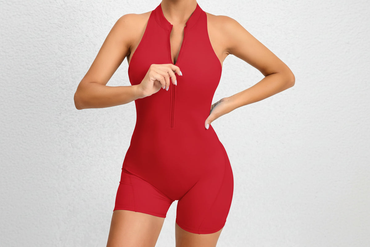 One-Piece Fitness Jumpsuit